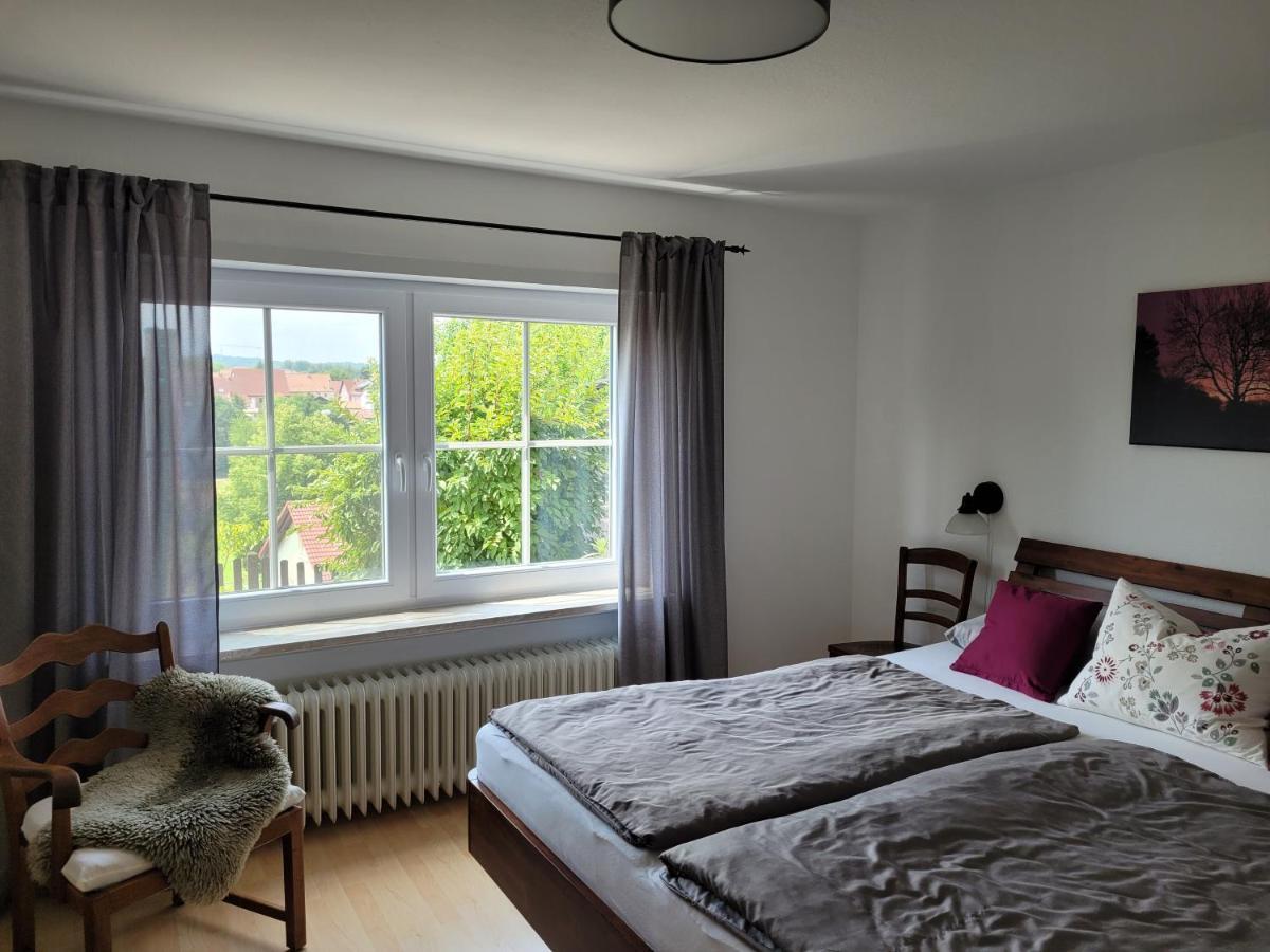 Ferienwohnung Kraichgaublick Angelbachtal Bagian luar foto